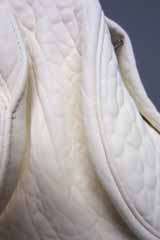 875 Bone Alexander Wang Silver Studded Rocco Duffle Bag  