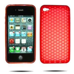  Red TPU Candy Case / Jelly Skin Sleeve Protector Cover for 