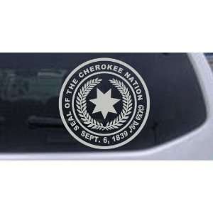  Seal of the Cherokee Nation Western Car Window Wall Laptop 