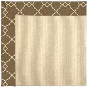   Beach Sisal 2009 Dark Chocolate 746 12 x 12 Area Rug