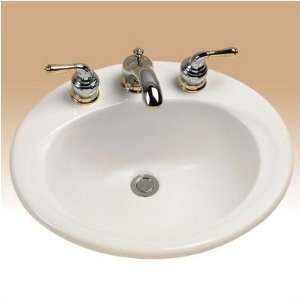  ADA Compliant Self Rimming Sink in Cotton Faucet Mount 8 