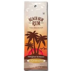  California Tan Beach Bum Rum Bronzer Step 2 Pkt .5 Oz 