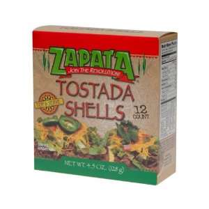  Zapata, Shells Tostado 12Ct, 4.5 OZ (Pack of 12) Health 