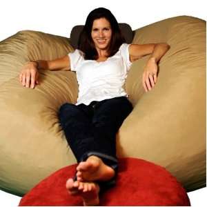    Faux Leather Neck Pillow for Bean Bag Chairs