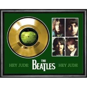  The Beatles Hey Jude Framed Gold Record A3 Musical 