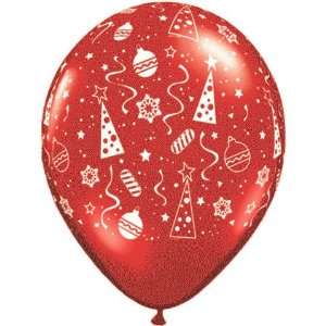    16 Festive Season Around Ruby Balloons (10 ct) Toys & Games