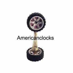  Tire Wheel RIM Mini Alarm Clock