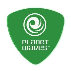  10 Planet Waves Guitar Picks Duralin Green .84mm Wedge 