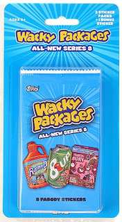 Wacky Packages Series 8 Trading Card Stickers 40 Pack Box (2011 Topps)