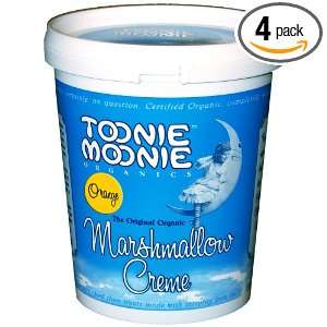 Toonie Moonie Organics Orange Marshmallow Cr?me13.25 Ounce Container 
