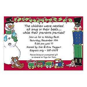  Candy Cane Characters Holiday Invitations Health 