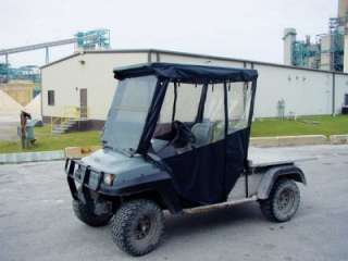 Golf Cart 3 sided Enclosure Club Car Carryall 93 99  