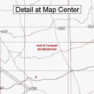   Map   East of Tonopah, Nevada (Folded/Waterproof)