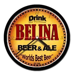  BELINA beer and ale cerveza wall clock 