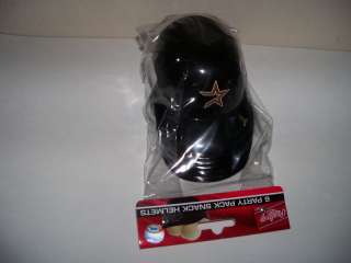 Houston Astros Snack Helmets Party Favor Pack of 6 NEW 715099200025 