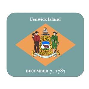  US State Flag   Fenwick Island, Delaware (DE) Mouse Pad 