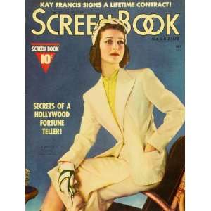   Book Magazine Cover 1930s  (Loretta Young)  Home
