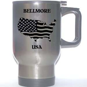  US Flag   Bellmore, New York (NY) Stainless Steel Mug 