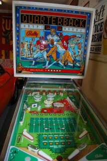 1976 Vintage Bally Quarterback Pinball Machine Product Image