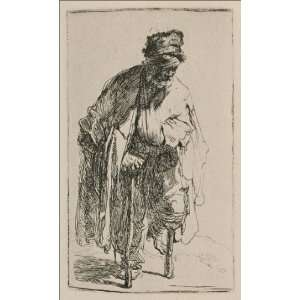  A Beggar with a Wooden Leg