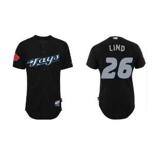 Wholesale Toronto Blue Jays #26 Lind Black 2011 MLB Authentic Jerseys 