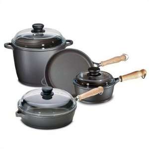  Berndes Tradition 7 Piece Cookware and 5 Piece Utensil Set 