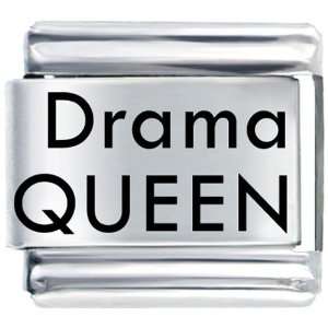  Laser Drama Queen Italian Charms Pugster Jewelry