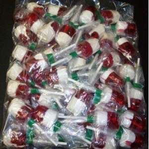 Bag of (24) Strawberry Coconut Lollipops (24) Pilones de Coco Fresa