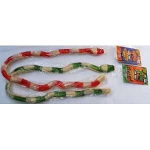  2 of the Worlds Largest Gummy Snakes Candy (3 feet long 