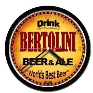  BERTOLINI beer and ale cerveza wall clock 