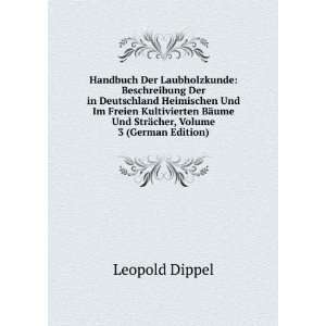 Handbuch Der Laubholzkunde Beschreibung Der in 