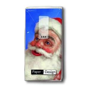  Santa at Work Tissues