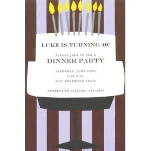 Dandy Cake, Custom Personalized Adult Parties Invitation, by Inviting 