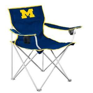  Michigan Wolverines NCAA Deluxe Folding Chair Everything 