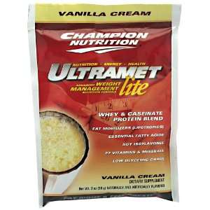   Nutrition Ultramet Lite Vanilla Cream 60 Packets Meal Replacements