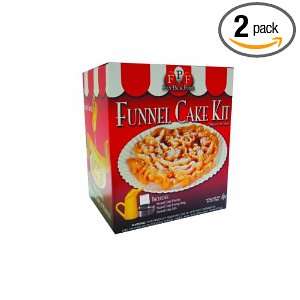 Dean Jacobs Funnel Cake Kit Mix, Ring, Pitcher, 9.6 Ounce (Pack of 2 