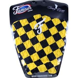 Famous Timmy Curran Yellow/Black Traction Pad Sports 