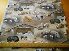 Elizabeth Studio Fabric Farm Animals Barnyards Fancy Ch