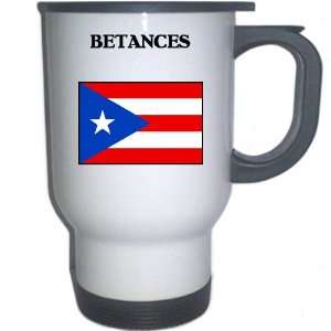  Puerto Rico   BETANCES White Stainless Steel Mug 
