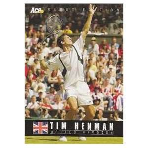  Tim Henman Tennis Card
