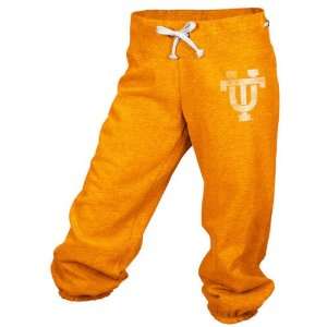   Orange Womens Big Better Logo Cropped Capri Pants