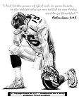 TIM TEBOW LITHOGRAPH POSTER PRINT TEBOWING TRIBUTE IN