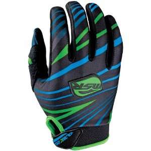  MSR AXXIS 2012 YOUTH MX MOTOCROSS DIRT GLOVES GREEN LG 