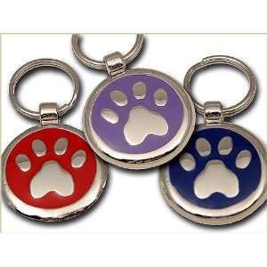 Pet ID Tag   Paw Print   Custom engraved cat and dog ID tags. Jewelry 