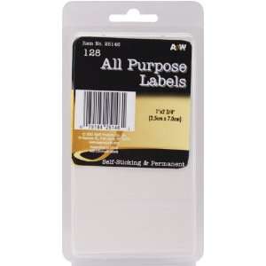  674164 Labels White All Purpose 1X2.75 128/Pkg Case Pack 