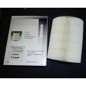  Pleated Wet/Dry Pick Up Micro Plus Anti Allergen Cartridge Filter 