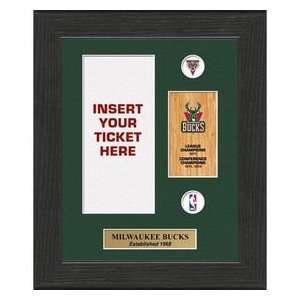  Milwaukee Bucks Ticket Frame