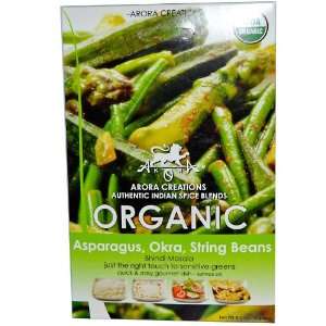 Organic, Bhindi Masala, Asparagus, Okra, String Beans, 0.5 oz (14 g 