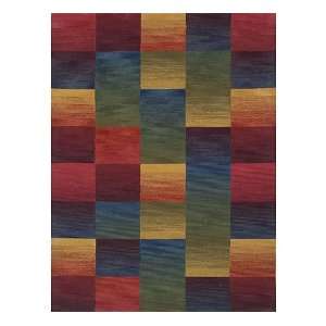 Ombre Boxes Rug, 5x8 
