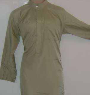 SAUDI FORMAL THOBE ROBE MEN DRESS FANCY ARAB KAFTAN UAE  